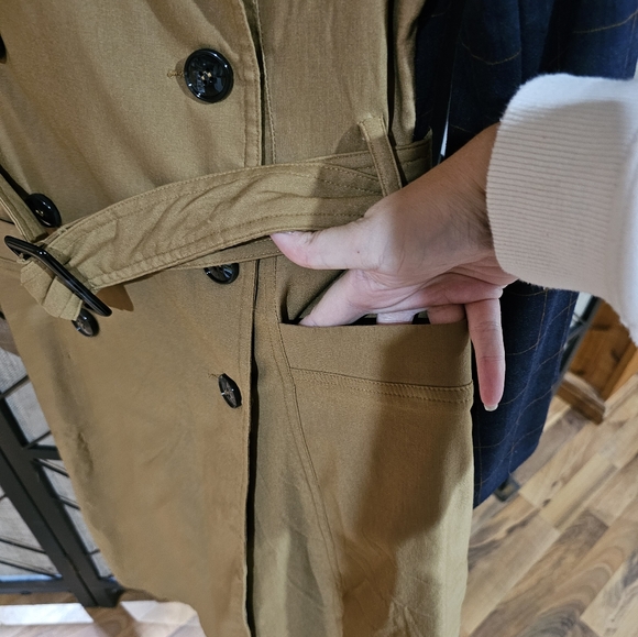 Harlyn Button Up Trench coat - Picture 4 of 6